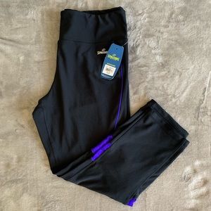 XL Black Cropped Leggings